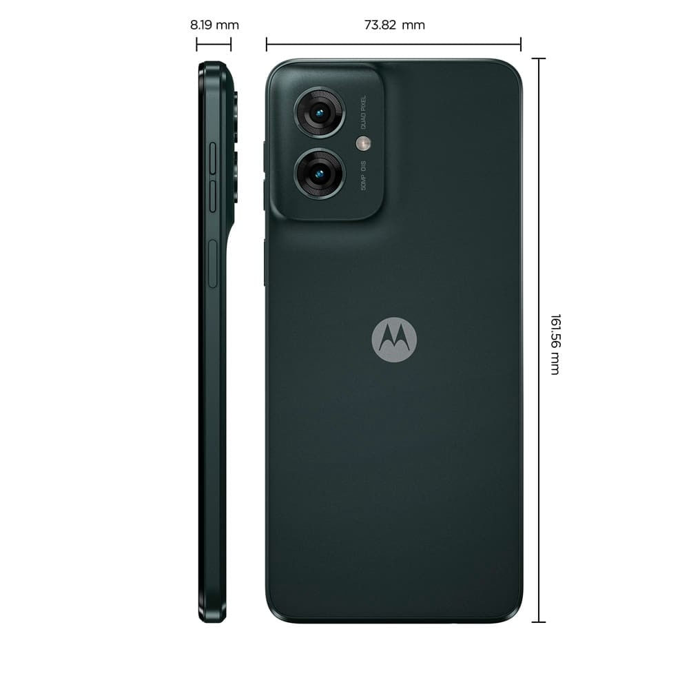 Smartphone Motorola Moto g55 5G 256GB, 16GB (8GB RAM + 8GB Ram Boost) e Câmera Traseira de até 50MP com AI NFC Tela 6.5 com Superbrilho Preto