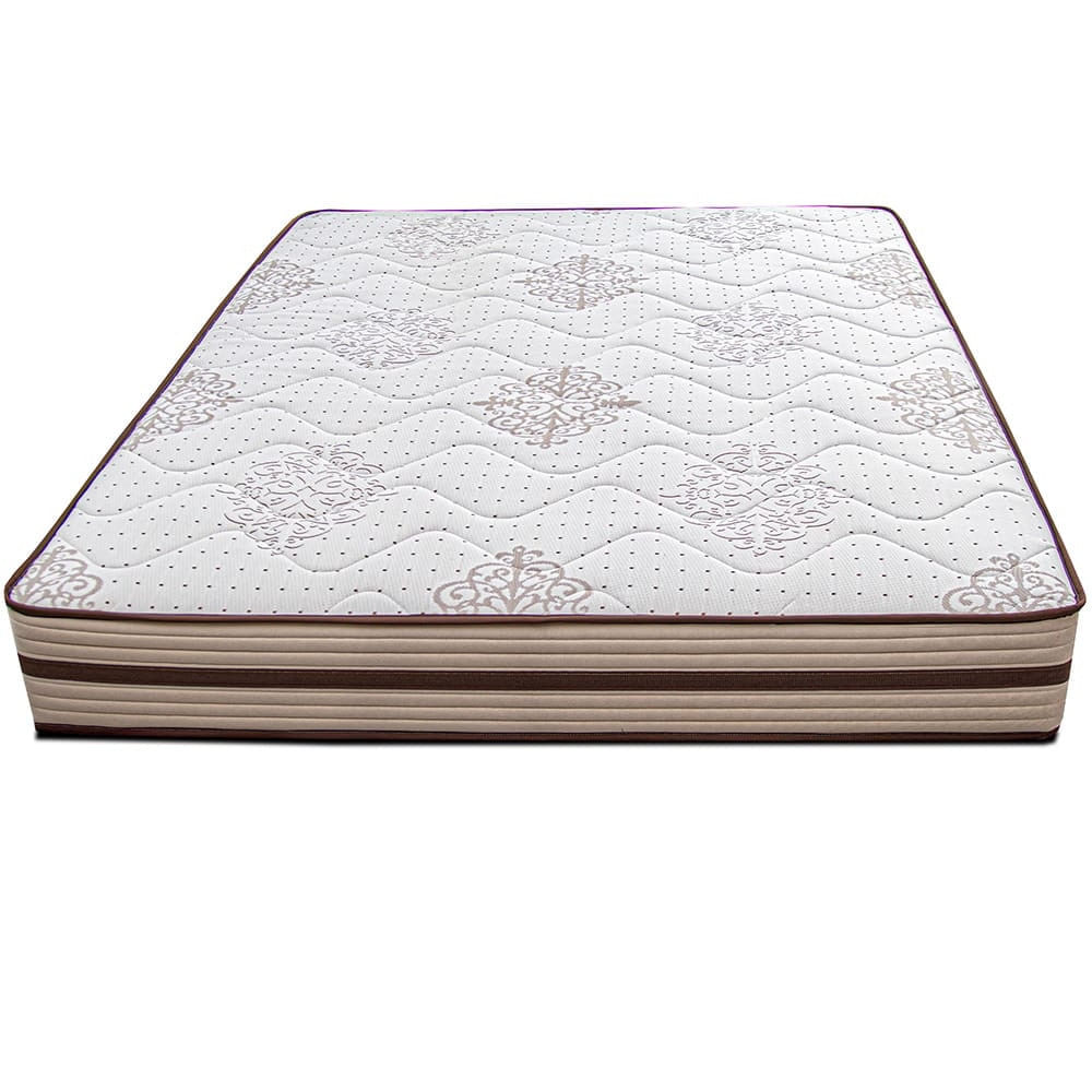 Colchão de Casal Cama InBox Livity com Molas Ensacadas e Espuma D26 Bege