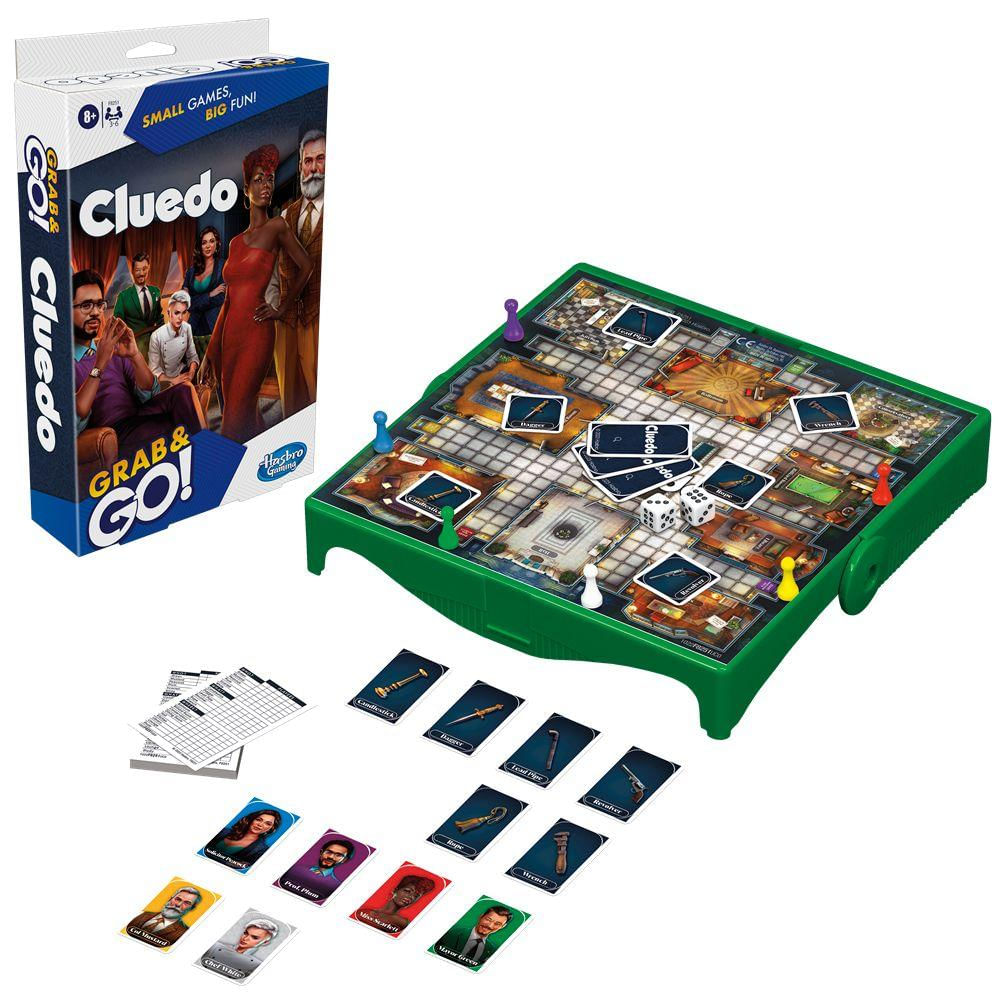 Jogo Cluebo Grab and Go - Hasbro