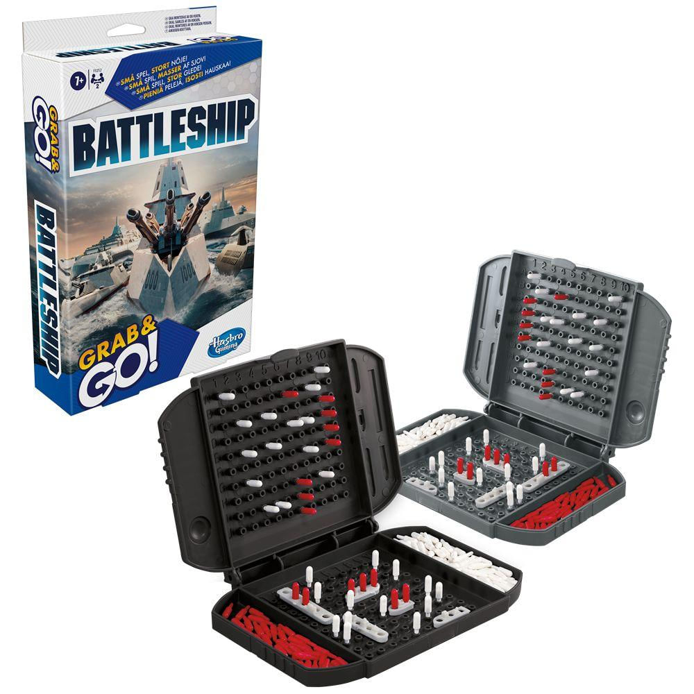 Jogo Battleshop Grab an Go - Hasbro