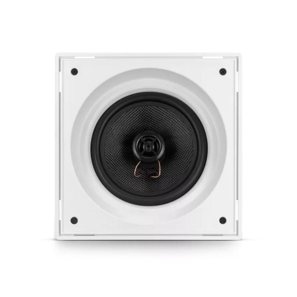 Arandela Frahm 6" 80w Sem Borda Angular Quadrada