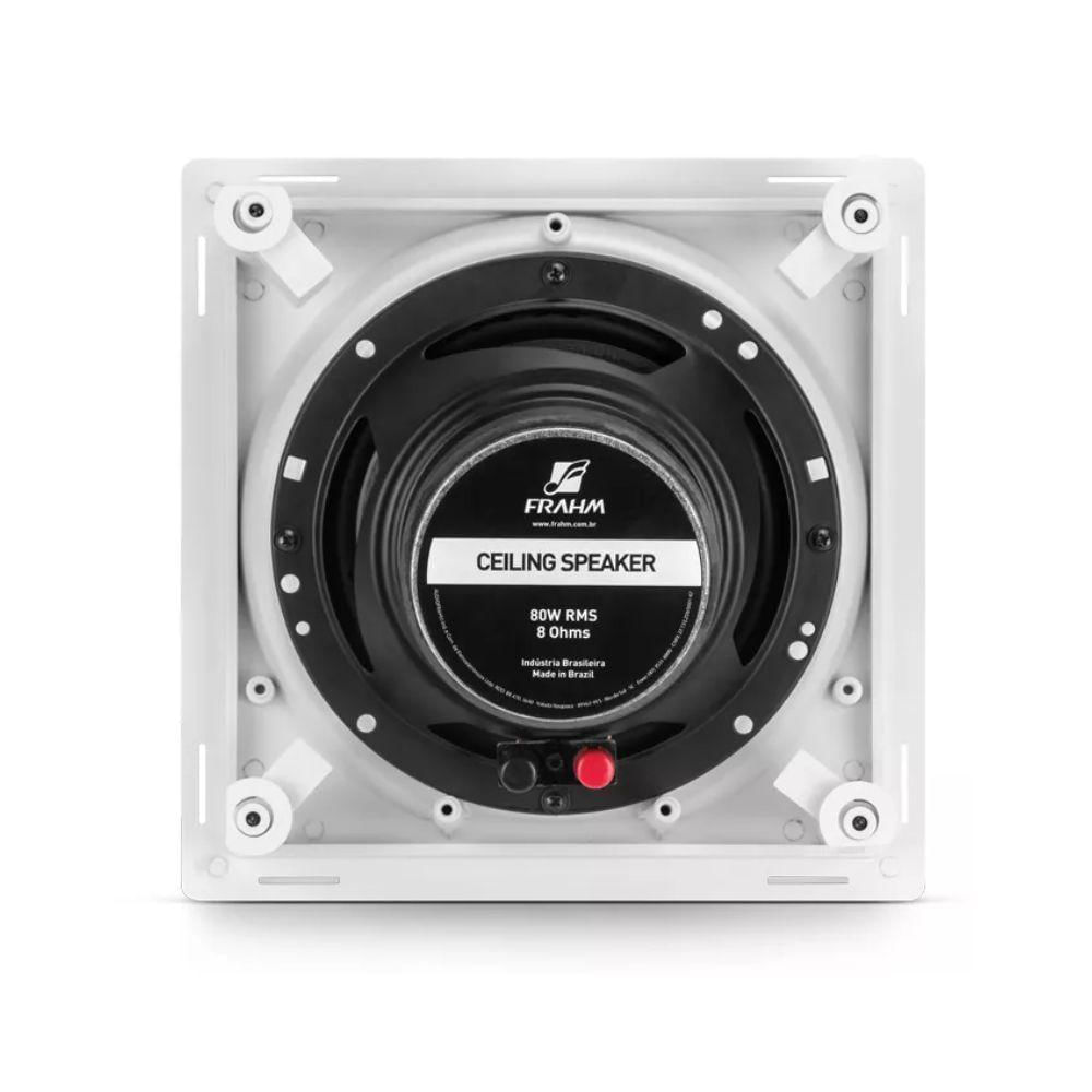Arandela Frahm 6" 80w Sem Borda Angular Quadrada
