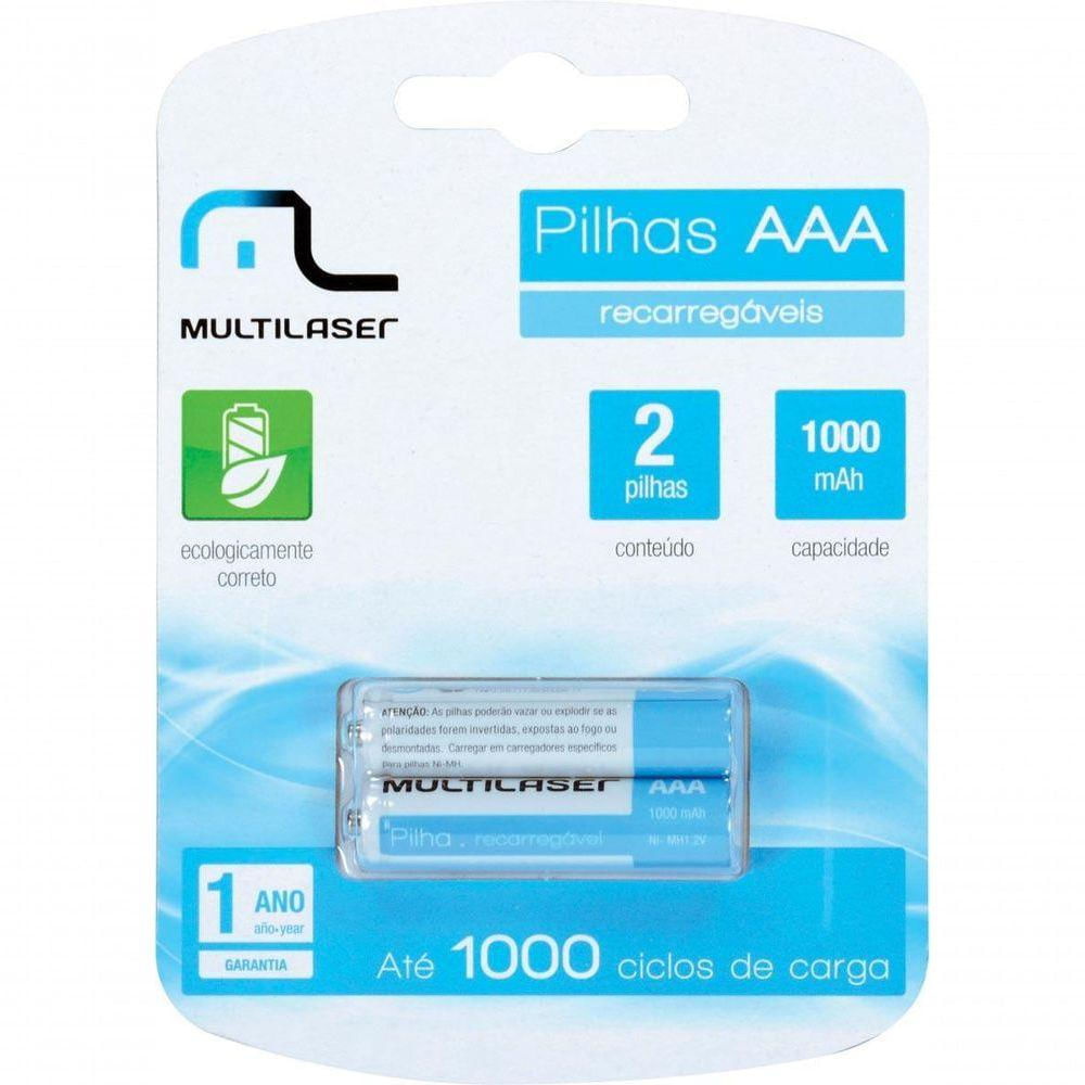 Pilha Recarregavel Aaa 1000mah C-2 Cb051