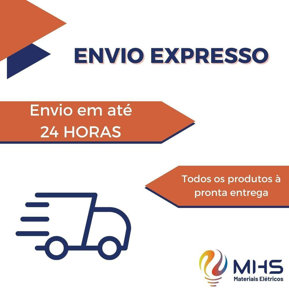Modulo Interruptor Simples Branco Sleek Margirius 16062