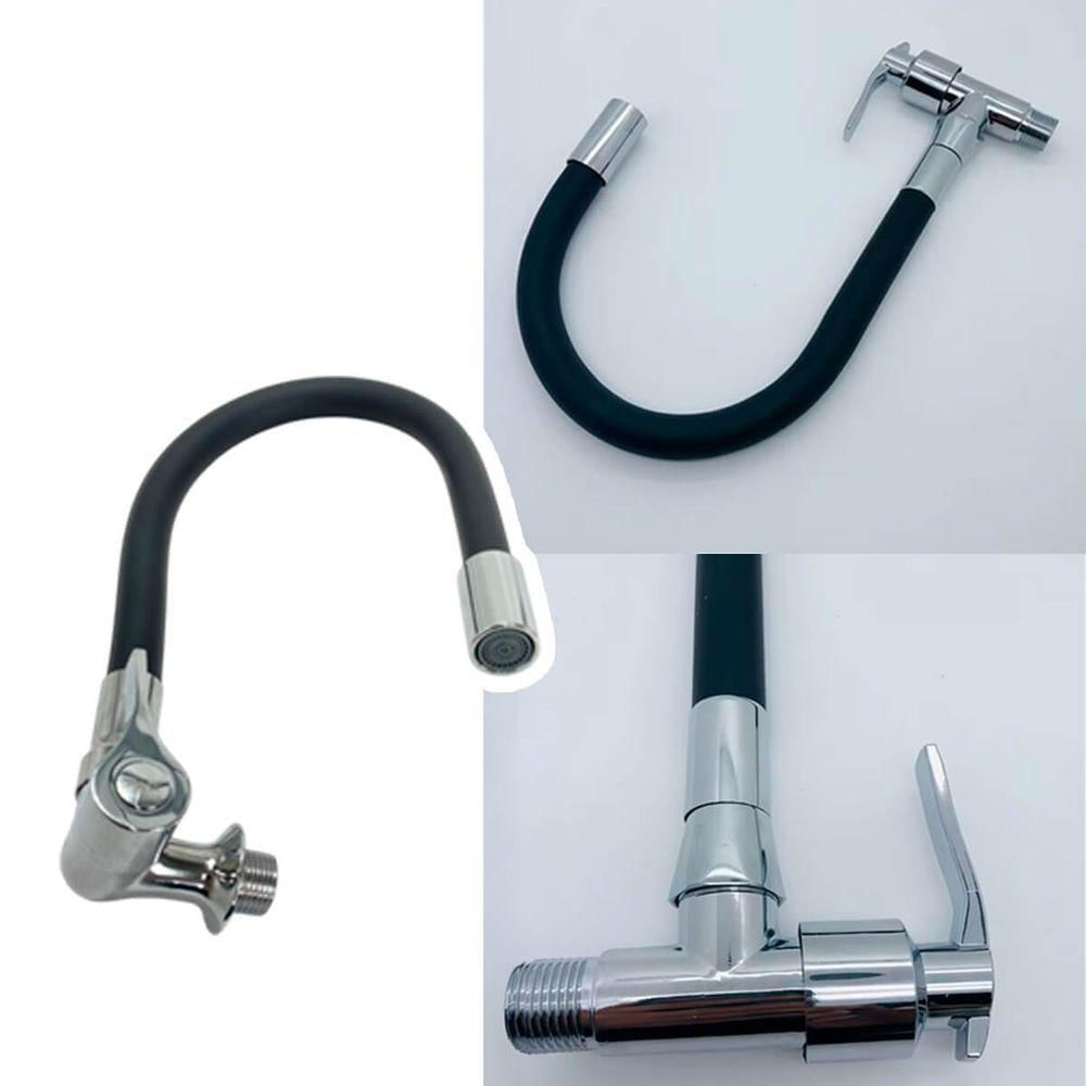 Torneira Monocomando Bica Flexível Com Design Sofisticado