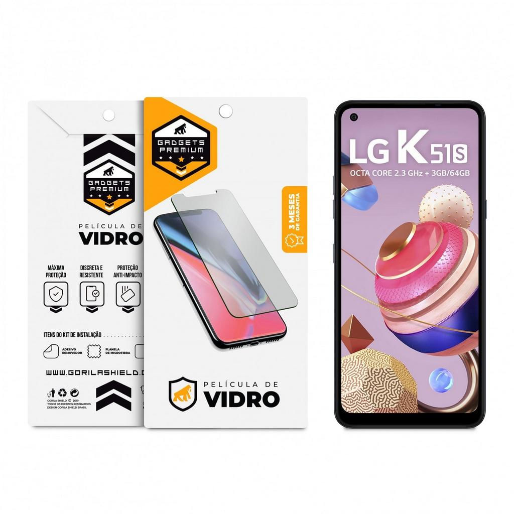Película de Vidro Dupla para LG K51S - Gshield