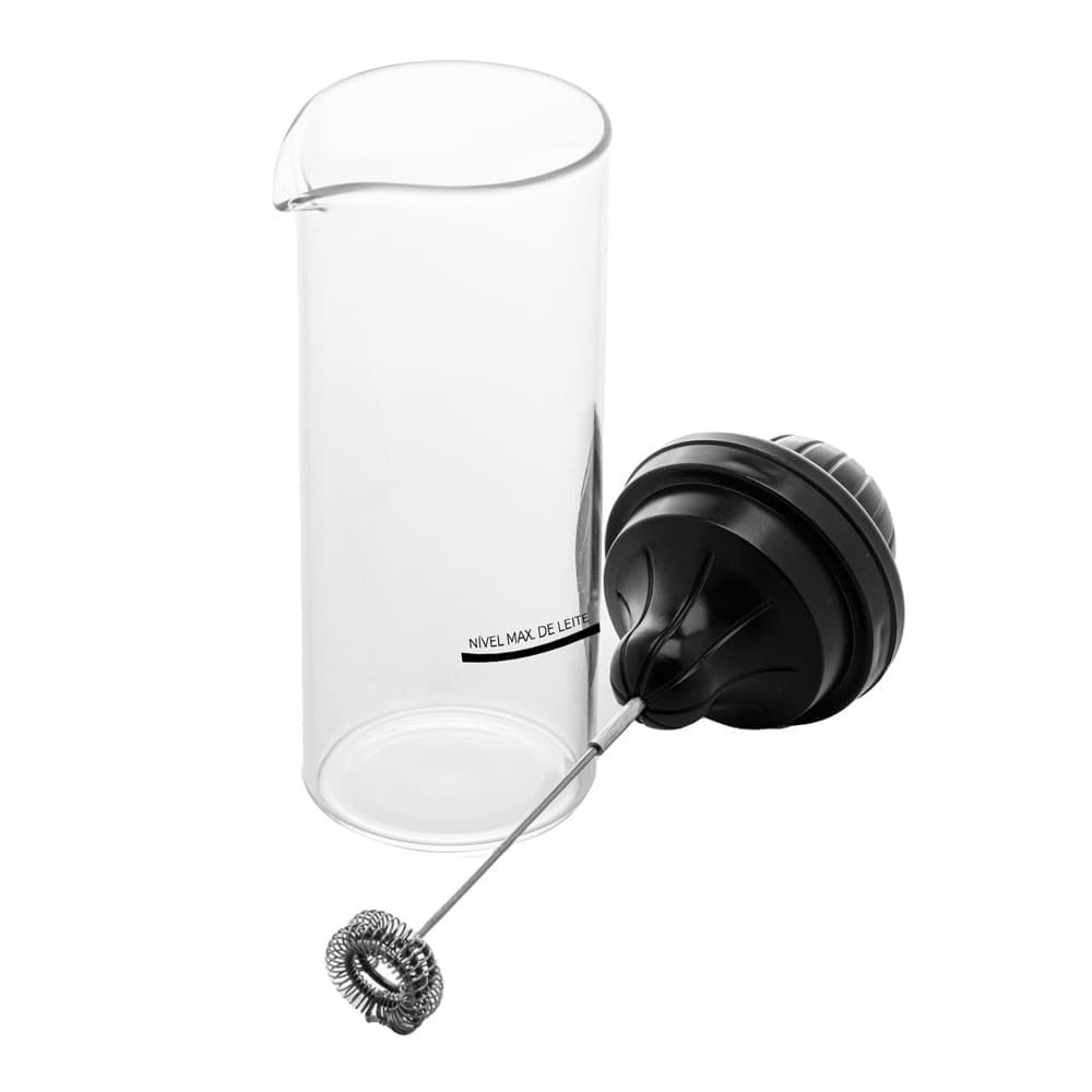 Mixer Multiuso Wolff com Copo em Vidro Borossilicato Preto