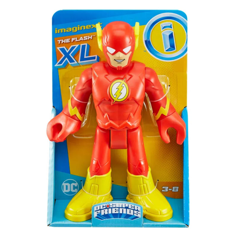 Boneco Articulado Imaginext 25cm DC Flash - Fisher Price