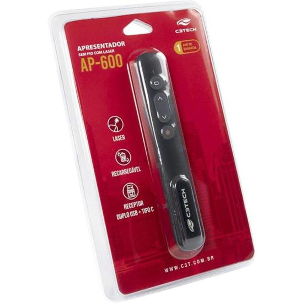 Apresentador Sem Fio C3tech Ap-600