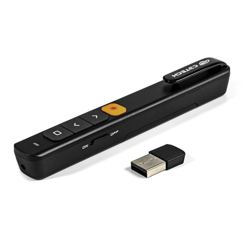 Apresentador De Slide Sem Fio Preto Ap-200 -c3tech