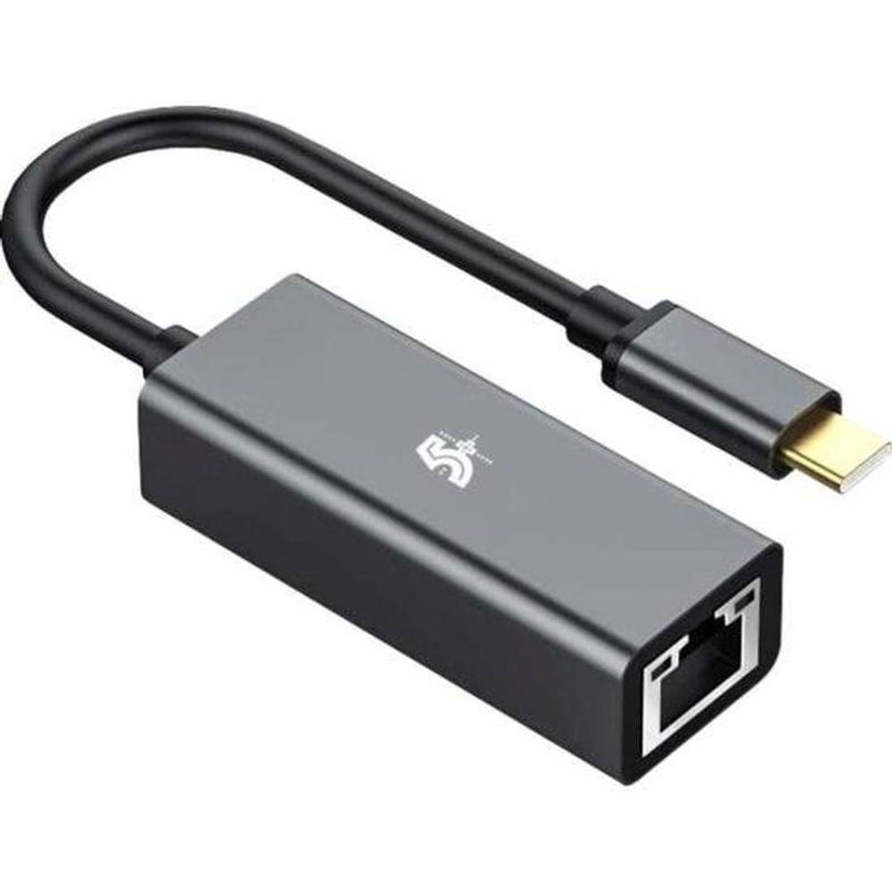 Conversor Usb C Para Lan Rj45 5+