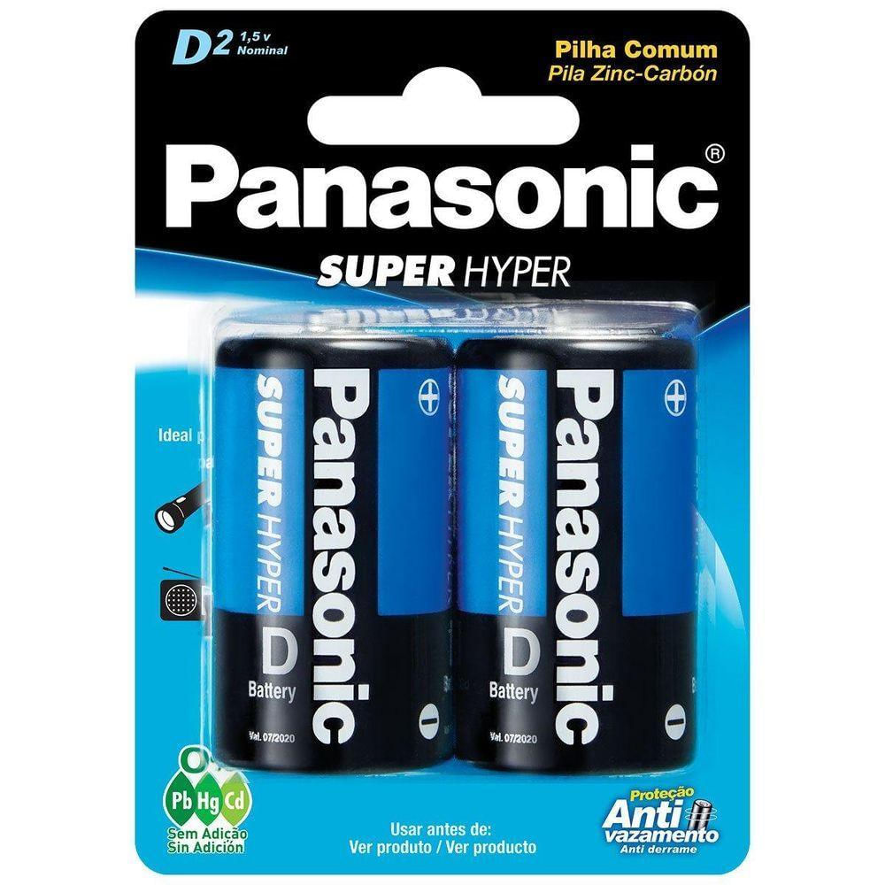 Pilha Comum D Com 2 Um-1shs128