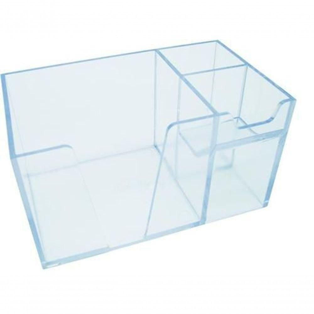 Organizador De Mesa Sem Papel Acrimet 978 Cristal