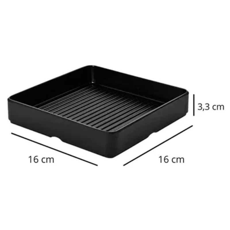 Forma / Assadeira Mini De Melamina Quadrada Hauskraft