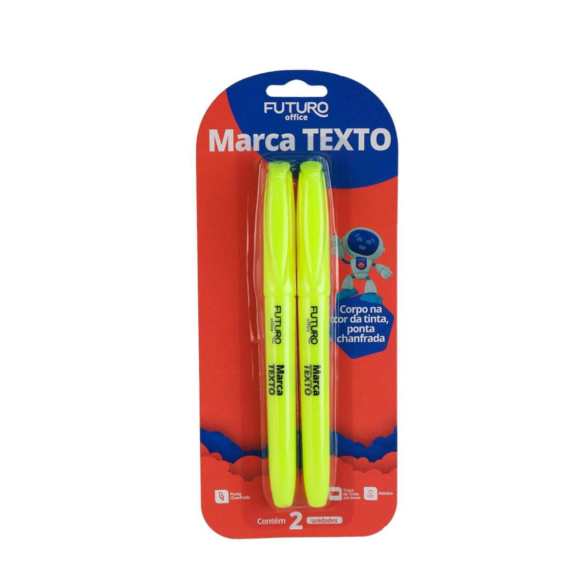 MARCA TEXTO FUTURO OFFICE - 2 UNIDADES