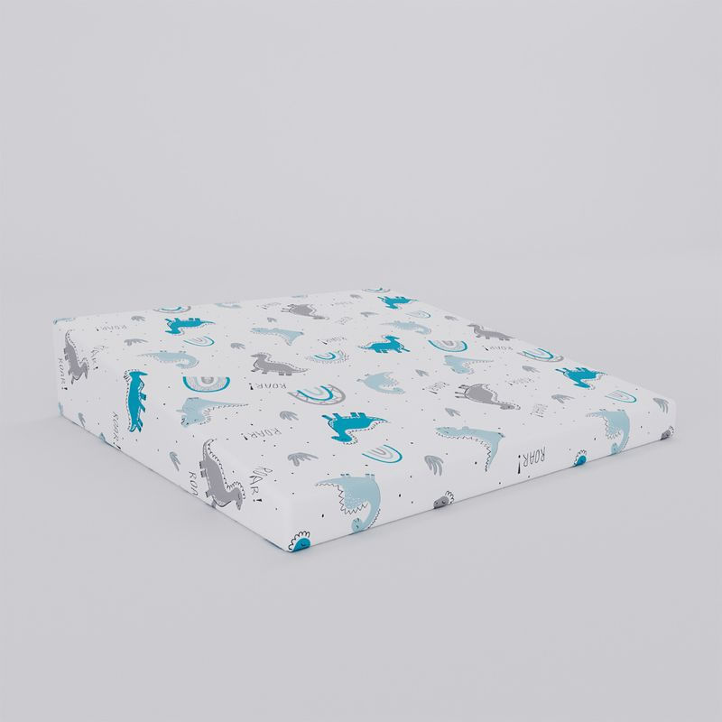RAMPA TERAPEUTICA BUBLIM MALHA ESTAMPADA 59CMX36CMX8CM PCT C/01UN //DINOSSAURO