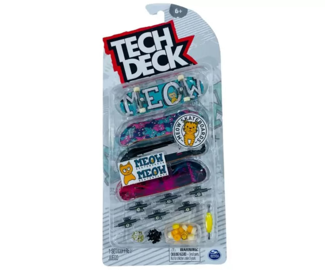 Skate De Dedo Tech Deck Meow Ultra Skate Sunny - 2891