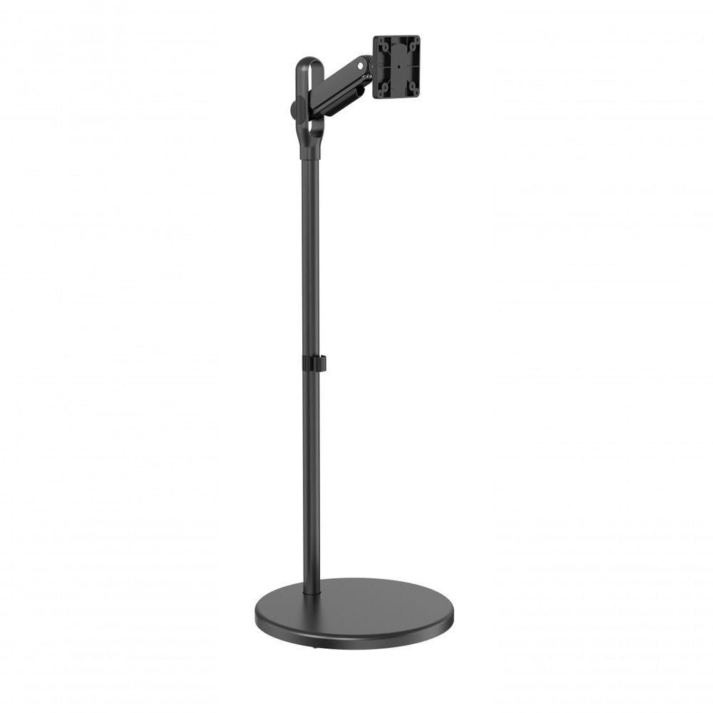 Suporte Móvel Para Monitor E Tv Até 35 Com Regulagem De Inclinação Octoo Smart Up - Preto