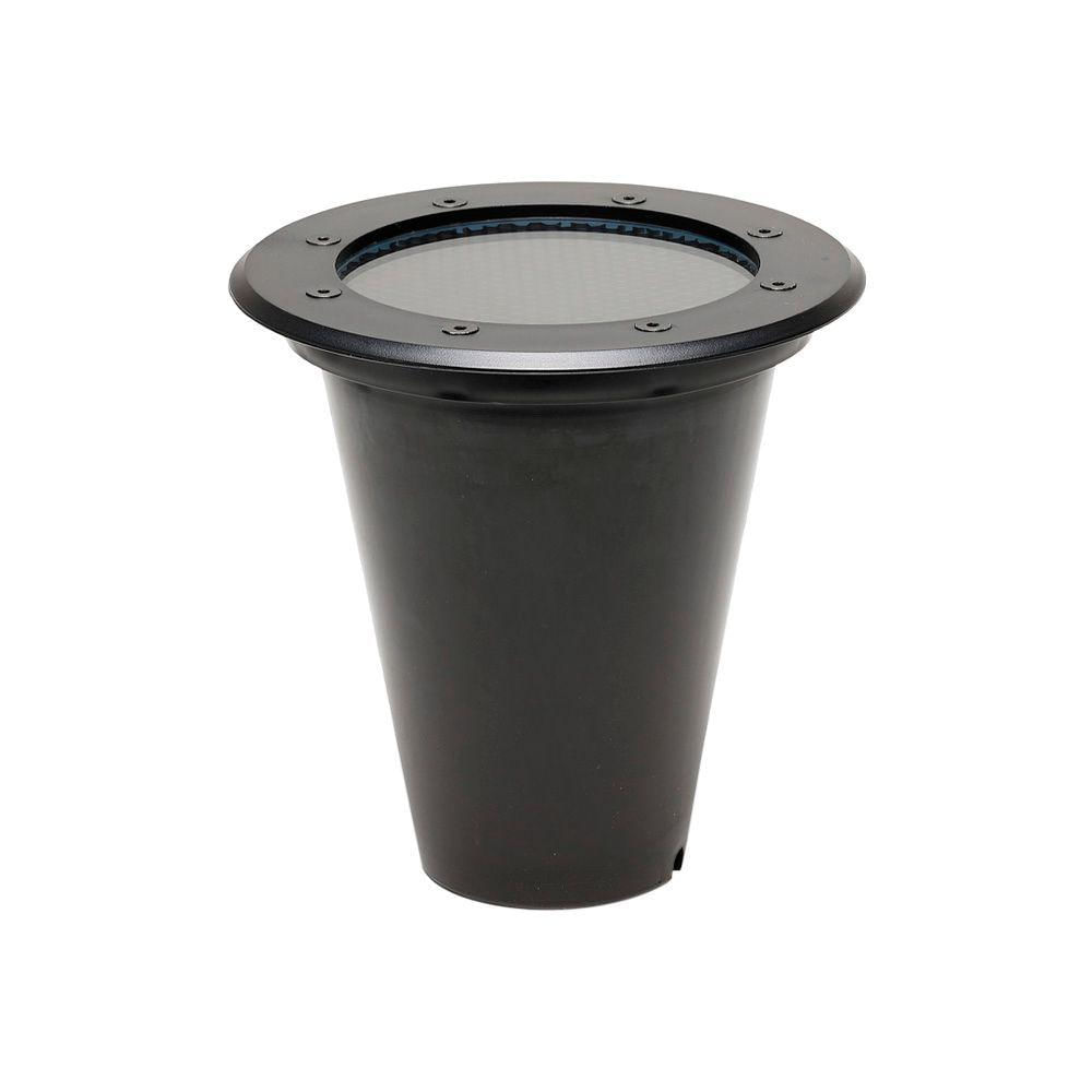 Embutido de Solo Led Save Energy 15W Bivolt Jet Black 2700K Luz Amarela