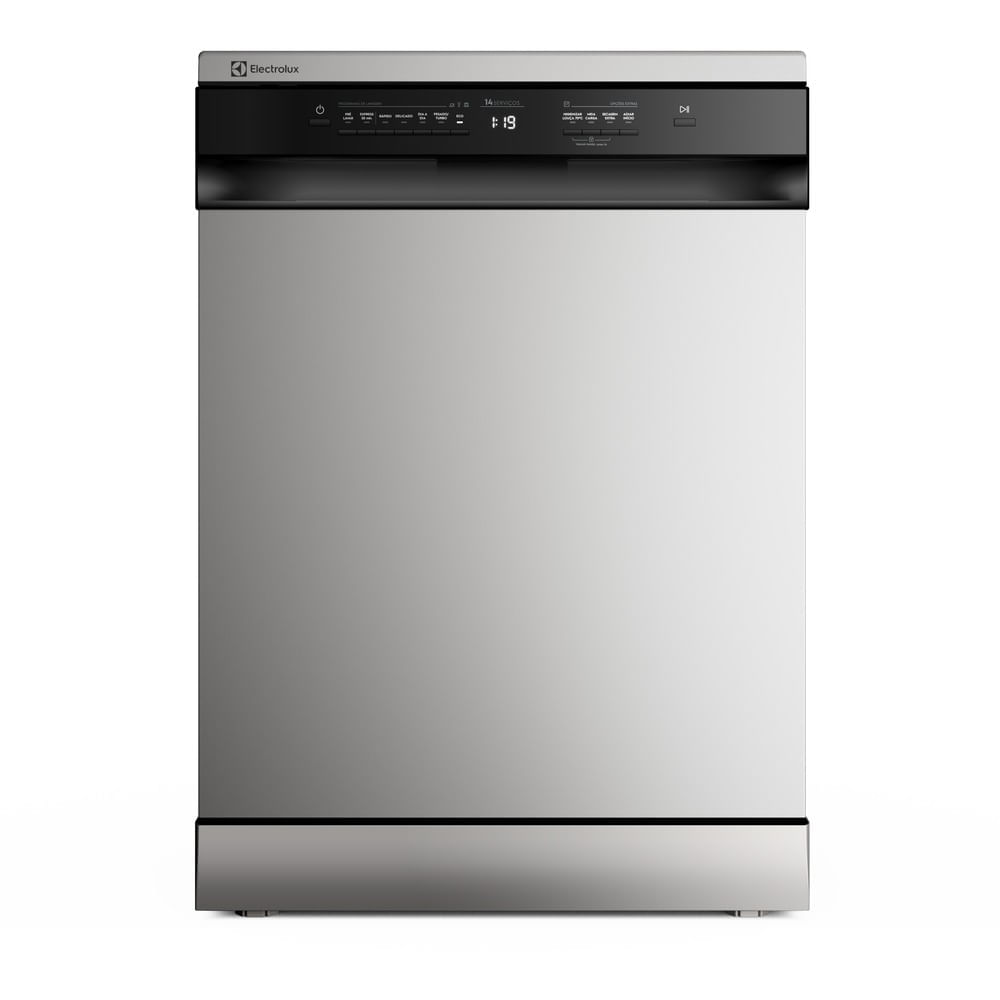 Lava-Louça Electrolux 14 Serviços Inox com Programa Lava e Seca 50' (LS14E)