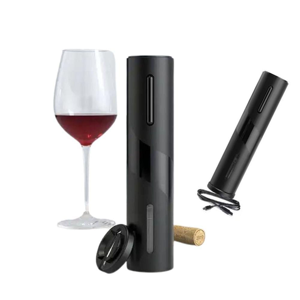 Abridor De Vinho Elétrico Recarregável Usb Saca Rolhas