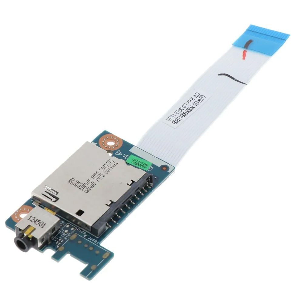 Placa Áudio e Leitor de Cartão + Flat P/ Notebook Lenovo G485 PN:ls-7986p - Retirado