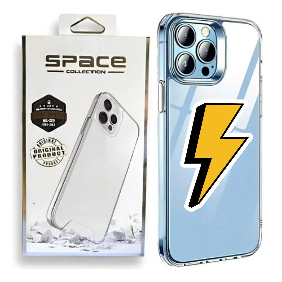 Capa Space Clear Para iPhone 11 Compatível Resistente