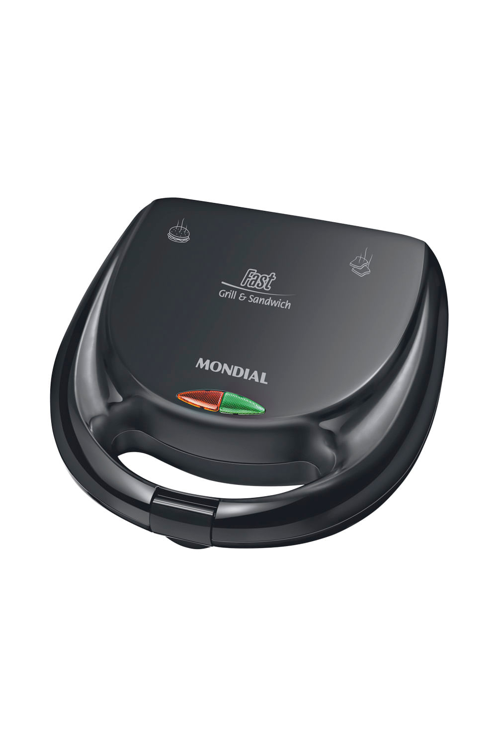 Grill e Sanduicheira Mondial Fast Grill S12 Preta - 750W 127V