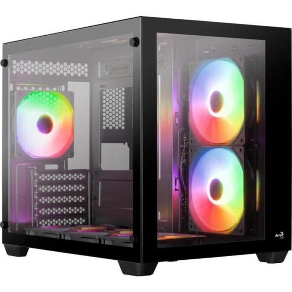 Gabinete Gamer Aerocool Dryft Preto Com 6 Fans Argb...
