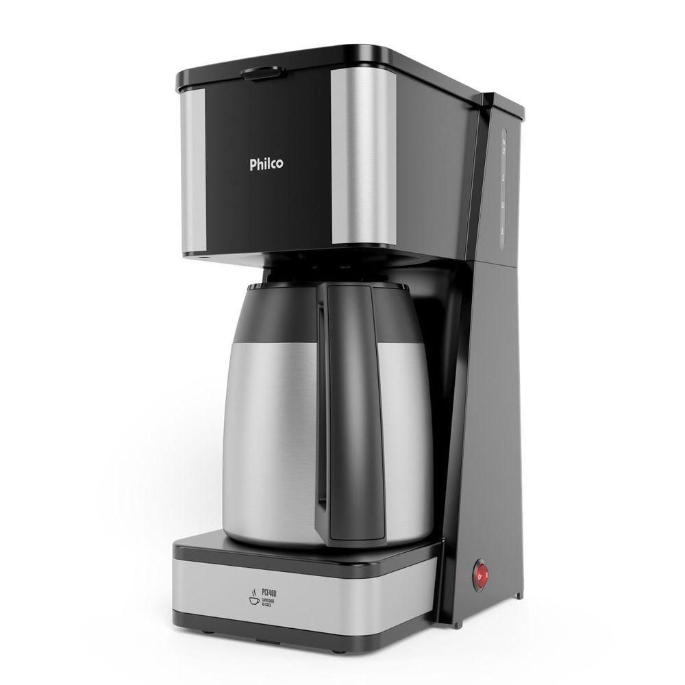 Cafeteira Philco 40 Cafezinhos 1,6L Jarra Em Inox PCF40D 110V