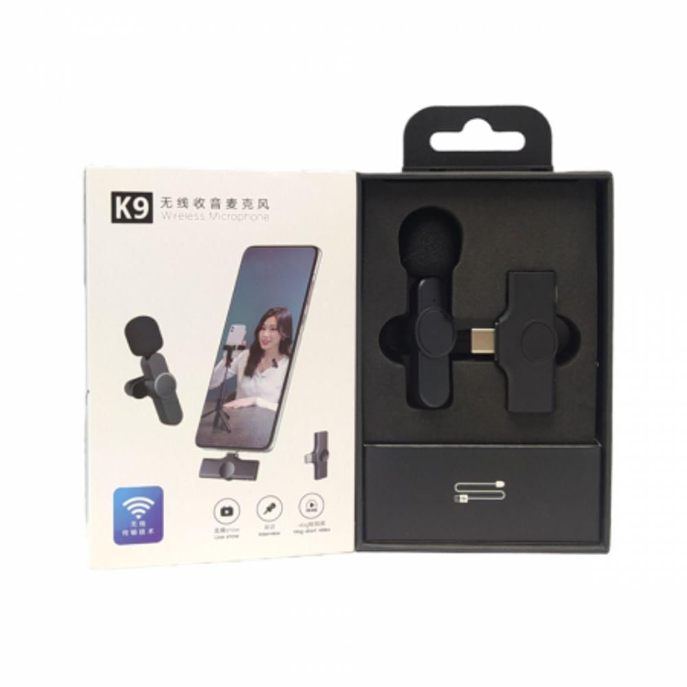 Microfone Sem Fio Tpc K9-tc-2in1