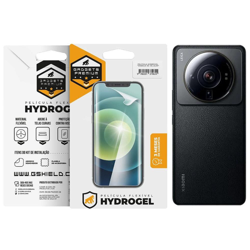 Película para Xiaomi 12S Ultra - Traseira Hydrogel HD - Gshield