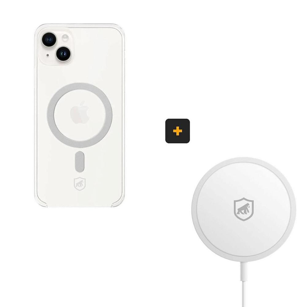 Kit Magsafe - Carregador e Capa para iPhone 14 Plus - Gshield