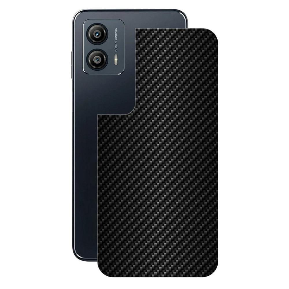 Película para Motorola Moto G53 5G - Traseira de Fibra de Carbono Preta - Gshield