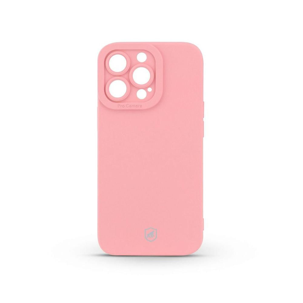 Capa para iPhone 14 Pro - Rosa - Silicon Cloud - Gshield