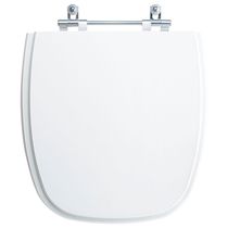 Tampa Vaso Sanitário Poliester Acrilico Angra Branco Para Bacia Logasa