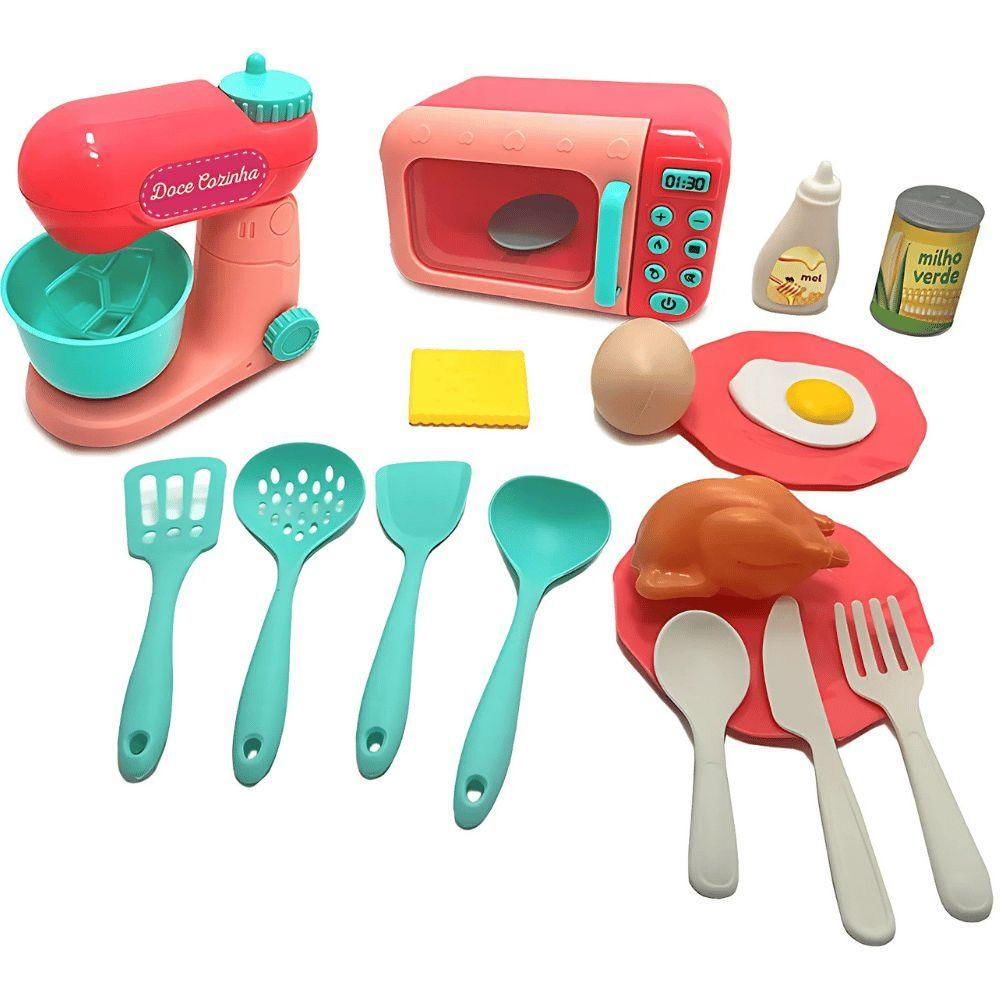 Conjunto Doce Cozinha Microondas E Batedeira - Cardoso