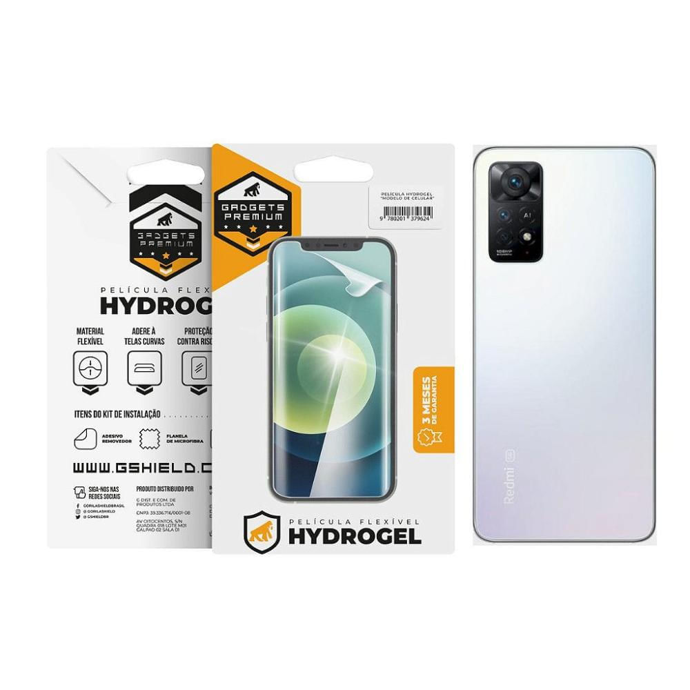 Película para Xiaomi Redmi note 11T Pro Plus - Traseira Hydrogel HD- Gshield