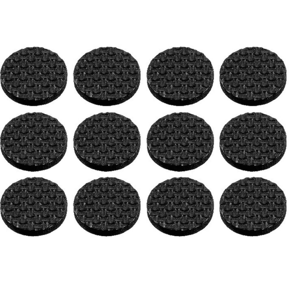 Protetor Anti Risco Redondo com Adesivo Aplik Ordene Médio 26mm Preto 12un