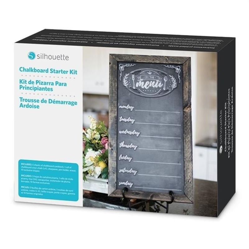Kit Inicial Chalkboard Silhouette