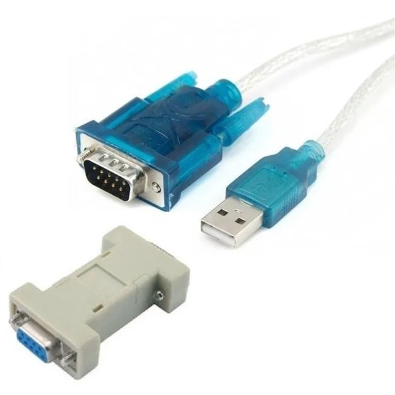 Cabo Recovery Usb 2.0 Para Serial Rs232 Db9m mais Adaptador Null