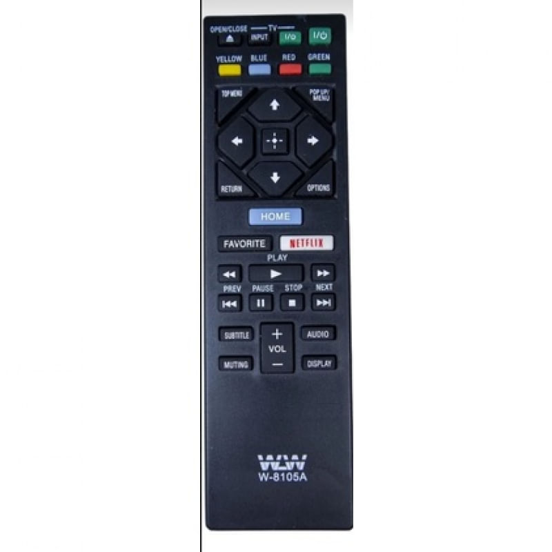 Controle Blu-ray Sony Rmt-b126a Bdp-s4200 Vb100u Vb201u