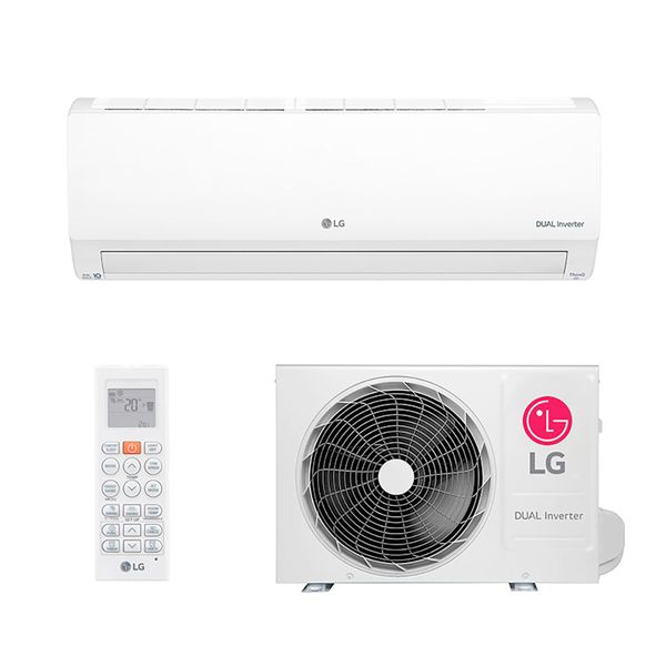 Ar Condicionado Split Hi Wall - Inverter R-32 - LG - Dual Inverter Voice +AI - 9.000 BTUs - Frio - 220V