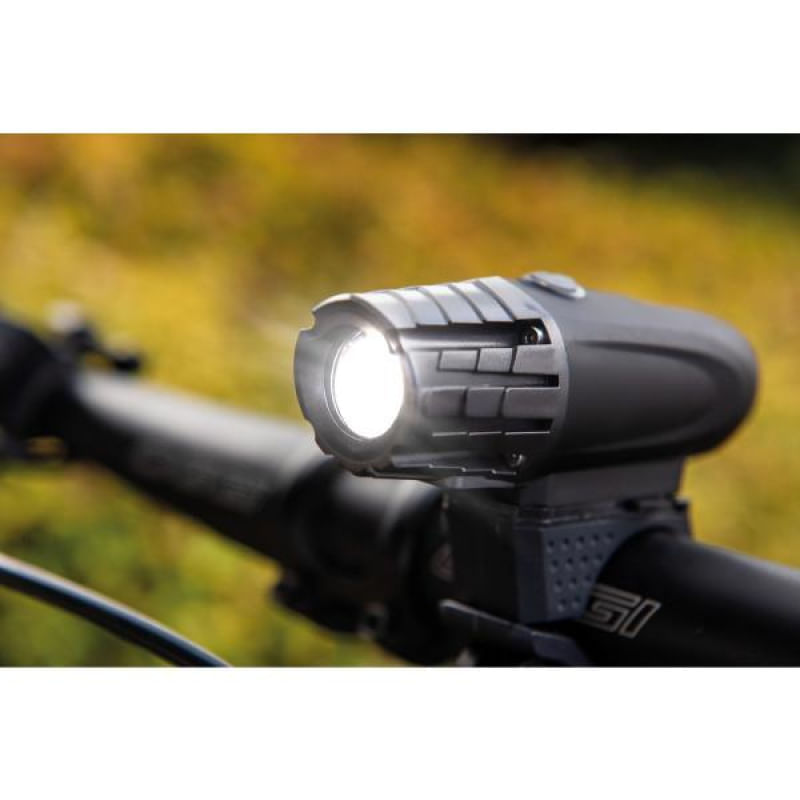 Lanterna de LED para Bicicleta Tramontina Recarregavel com Carregador USB