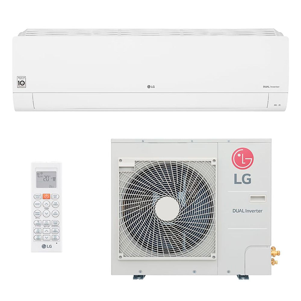 Ar Condicionado Split Hi Wall - Inverter - LG - Dual Inverter Voice - 32.000 BTUs - Quente/Frio - 220V