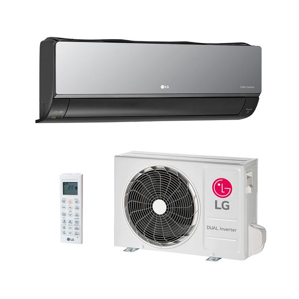 Ar Condicionado Split Hi Wall - Inverter R-32 - LG - Dual Inverter Voice +AI ARTCOOL - 12.000 BTUs - Quente/Frio - 220V