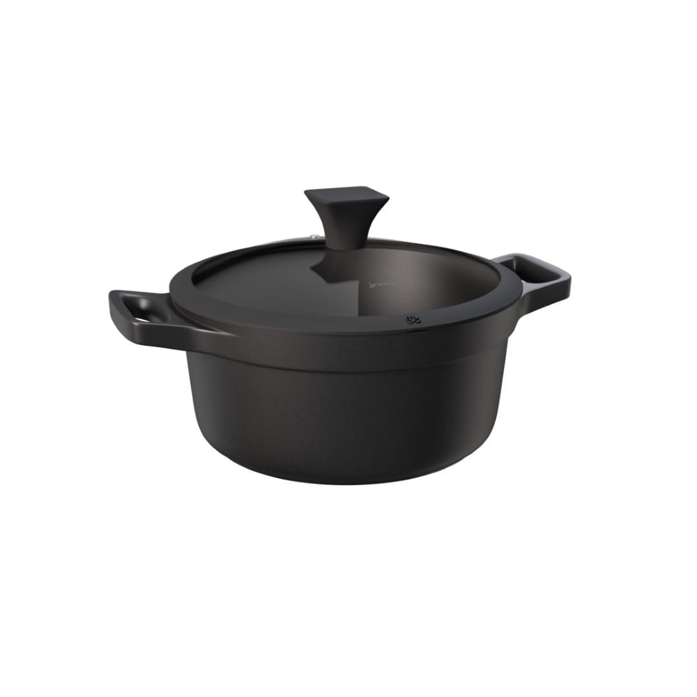 CAÇAROLA JOMAFE OMEGA EM ALUMINIO INJETADO ANTIADERENTE  24CM 76120741