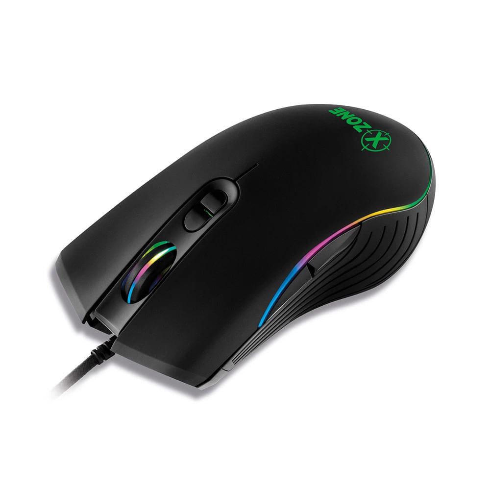 Kit Teclado e Mouse Gamer X-Zone GTC-01 Preto