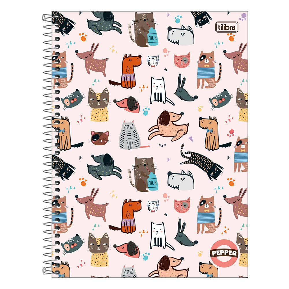 Caderno Universitário Tilibra Pepper 12 Matéria 192F