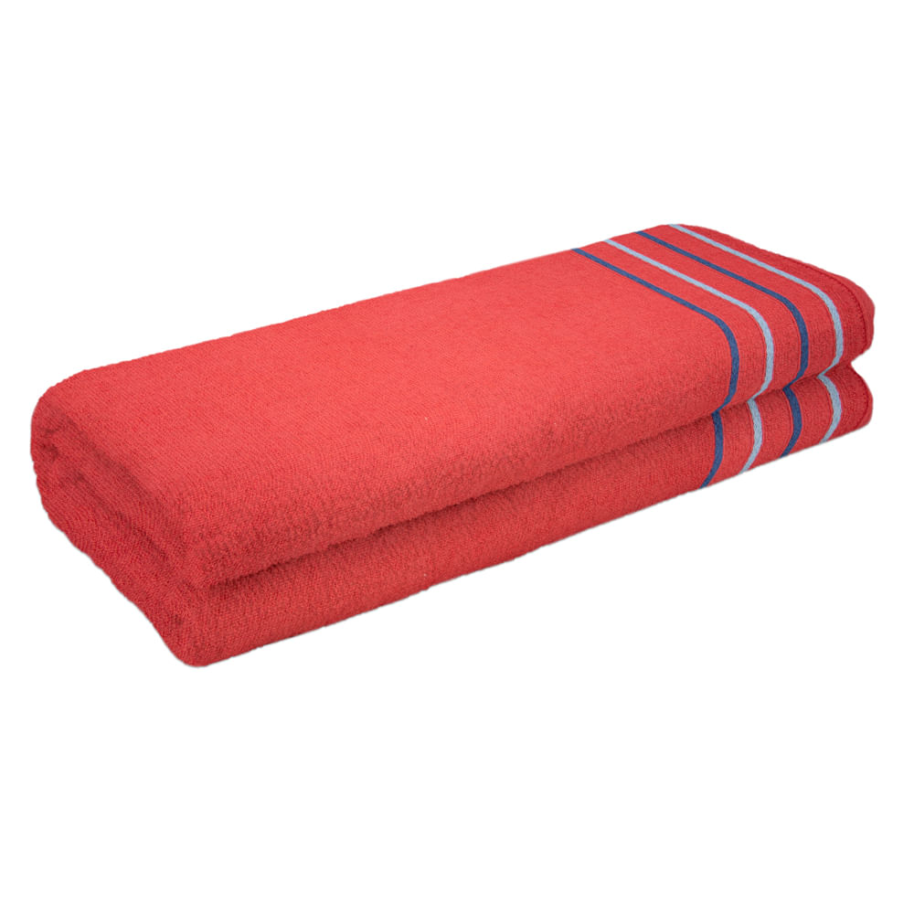 Toalha de Banho Groh Anitta 100x50cm 100% Algodão Flamingo